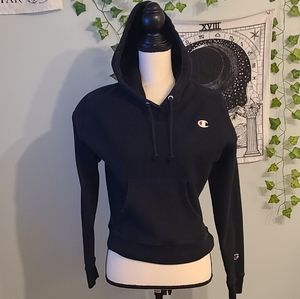 Champion black hoodie sweatshirt